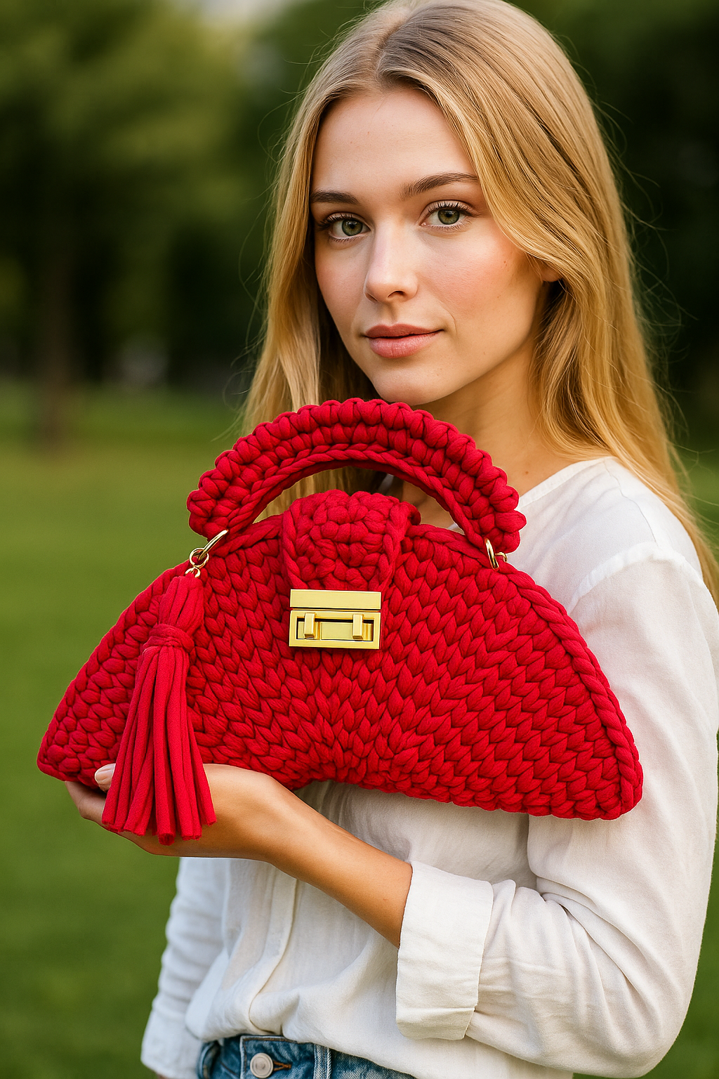 Crochet Yarn Bag