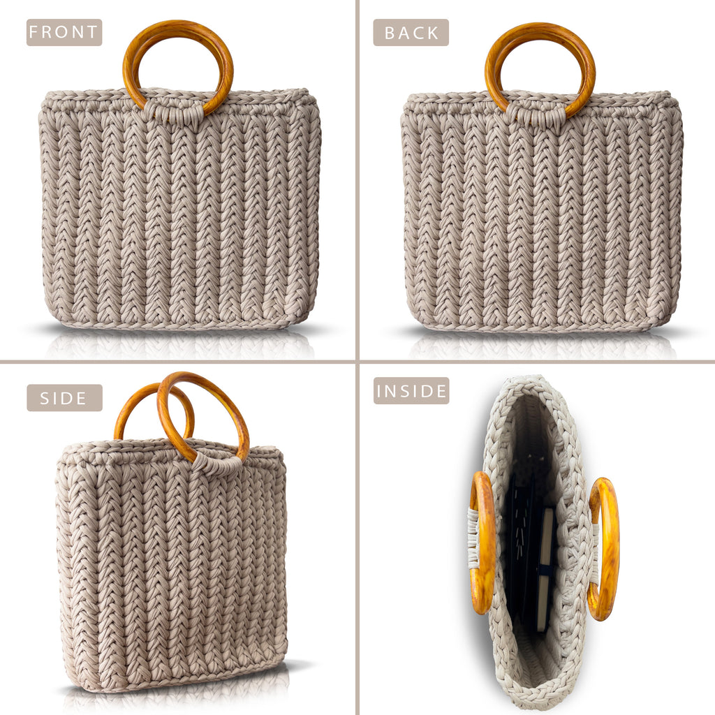 CHQEL Evening Clutch Bag for Women, Handmade Crochet Wedding Party Purse, Small Flap Formal Crossbody Handbag Evening Clutch