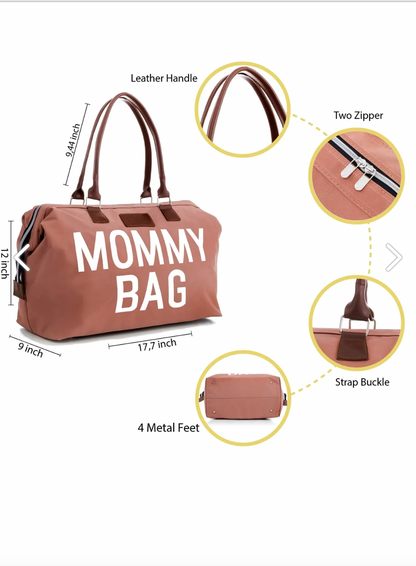 Mommy Diaper Bag for Hospital & Travel,Baby Care (PINK)