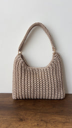 CHQEL Evening Clutch Bag for Women,  Handmade Crochet  Macrame  Yarn  Wedding Party Purse, Small Flap Formal Crossbody Handbag Evening Clutch