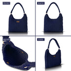 CHQEL Evening Clutch Bag for Women,  Handmade Crochet  Macrame  Yarn  Wedding Party Purse, Small Flap Formal Crossbody Handbag Evening Clutch