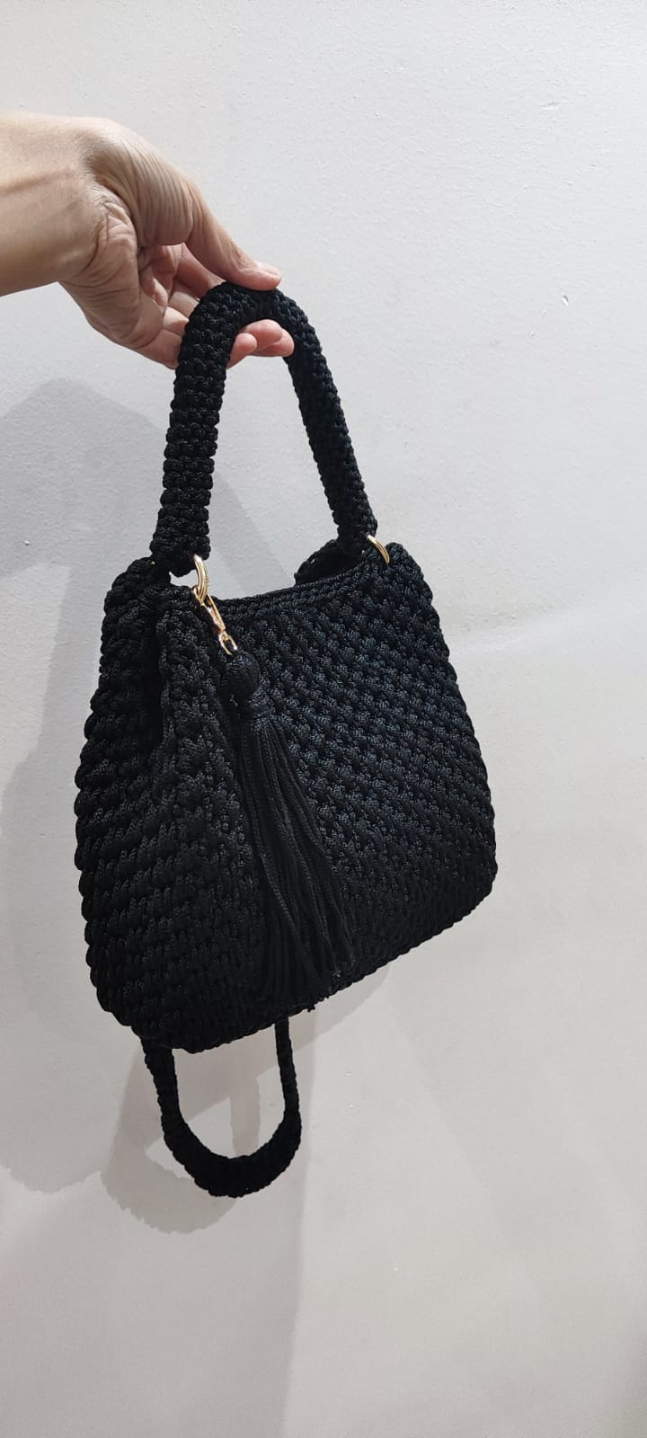 CHQEL Evening Clutch Bag for Women,  Handmade Crochet  Macrame  Yarn  Wedding Party Purse, Small Flap Formal Crossbody Handbag Evening Clutch