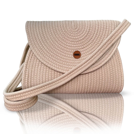 Cotton Rope Clutch Bag for Evening & Wedding (LOVELY)