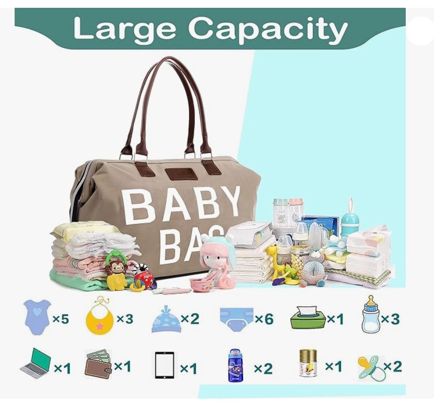 PackNBuy Diaper Baby Bag Backpack Stylish Baby Diaper Bag for Mothers Dad  Mom Travel - Buy Baby Care Products in India | Flipkart.com