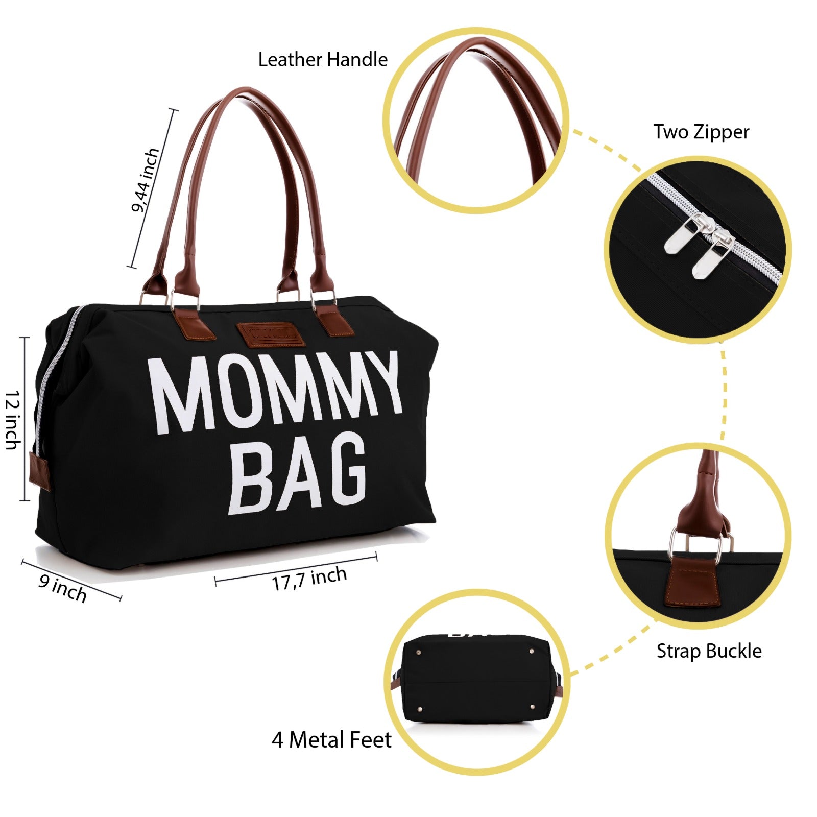 Multi-functional Baby Bag | THE EVERYTHING-IN-ONE BAG – Marie Claire &  Taylor