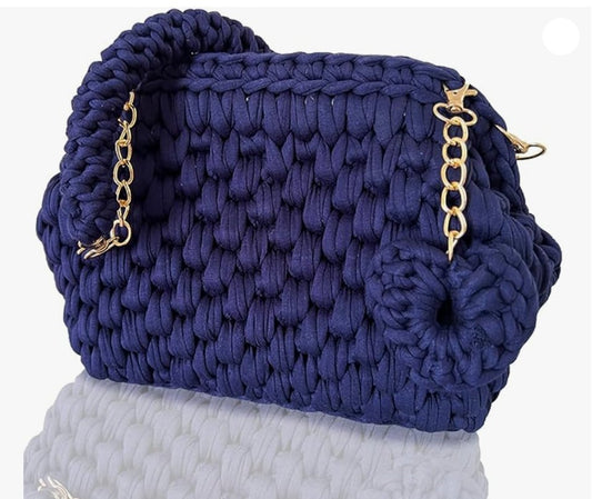 CHQEL Evening Straw Rope Clutch Bag for Women, Handmade Crochet Wedding Party Purse, Small Flap Formal Crossbody Handbag Evening Clutch Bag ürününün kopyası ürününün kopyası - CHQEL