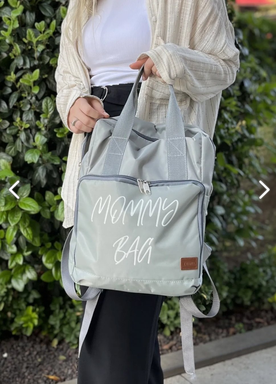 CHQEL Mommy Bag Backpack, Mommy Baby Care, Hospital, Maternity, Mommy Bag for Hospital, Travel Backpack with Thermal Compartment ürününün kopyası ürününün kopyası - CHQEL